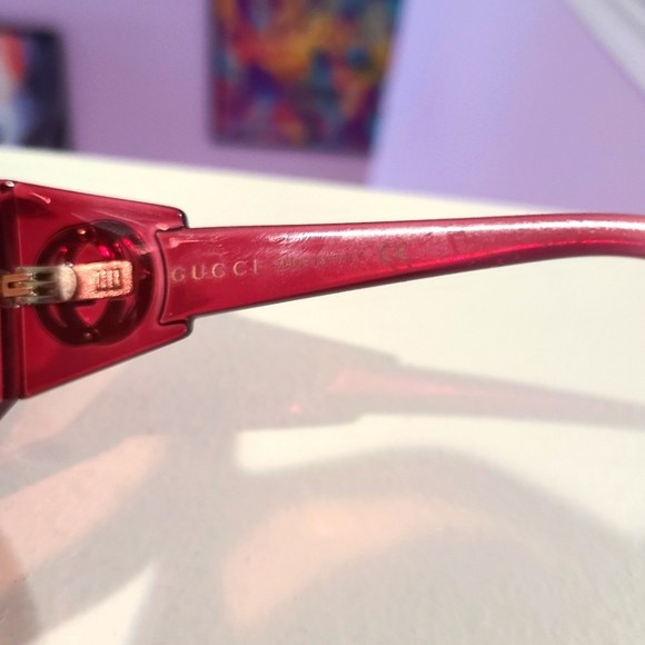 Authentic GUCCI OVERSIZED  SUNGLASSES - Picture 5 of 7